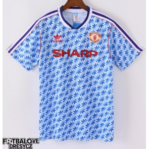 Manchester United 1990-1992 Retro Venkovní Dres Krátký Rukáv